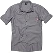 One Industries Method Men's Short-Sleeve Button Up Race Wear Shirt - Heather Gray