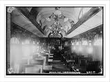 Newswire Photo (L): Dining car, S. Manchurian R.R.
