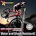 Xtreme Bright® Ultra Torch LED Bike Light Set; Powerful, Durable 250 Lumen Combination Bike Headlight-Taillight, Brilliant, Long-lasting Illumination; Max. Security & Safety for The Serious Biker - 100% Lifetime Guarantee Through Triumph Innovations