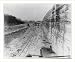 Historic Print (L): Welland ship canal - channelled faces for pit for lock no. 5