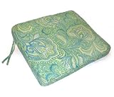 Square Back Seat Cushion, Barrise Peacock Paisley 513lQKSzICL. SL160 Square Back Seat Cushion, Barrise Peacock Paisley