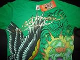 513lS vaU7L. SL160  Ed Hardy Kids/boys Green T Shirt exclusive design (Youth Size XL)