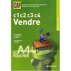C1, C2, C3, C4 Vendre, CAP Employ� de vente