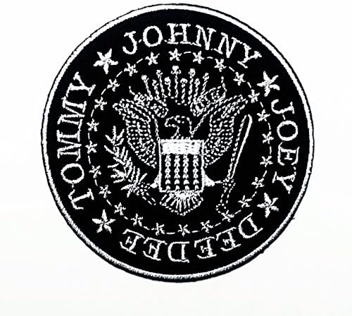 Ramones Punk Rock Band T Shirts Emblem Mr19 Iron on Patches