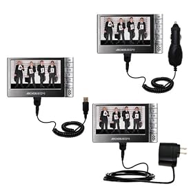 Click here to buy Deluxe Kit for the Archos 604 includes a USB cable with Car and Wall Charger - Gomadic... by Gomadic for the Archos 604.