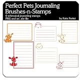 Photoshop Brushes - Perfect Pets Journaling Brushes and Stamps