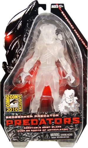 Predators Cloaked Berserker Predator 7' Action figure SDCC Exclusive