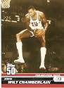 2007-08 (2008) Topps 50th Anniversary Limited Edition # 45 Wilt Chamberlain / Philadelphia 76ers / NBA Basketball Trading Cards in a Protective Screw Down Display Case