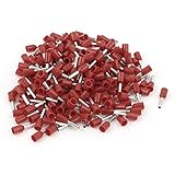 uxcell 絶縁被覆付棒状端子　絶縁スリーブ付棒端子　絶縁フェルール　ターミナル　コネクタ　240個入