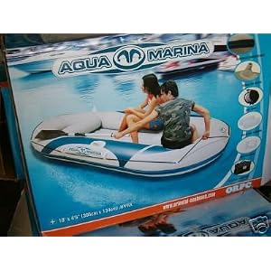 New Aqua Marina Inflatable Boat Dingy 10' Raft River by