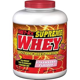 MET-Rx Supreme Whey 2268 g Strawberry Pure Protein Shake Powder