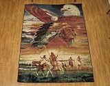 Contemporary Area Rug, United Weavers Safari 5'x8' Lone Eagle