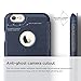 iPhone 6S Case, elago® [Leather Flip][Jean Indigo/Jean Indigo] - [Card Slot][Screen Protection][Premium Hybrid Construction] – for iPhone 6/6S