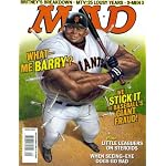 Mad Magazine Issue #469: Barry Bonds (September 2006) book cover