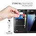 Spigen Wallet S Galaxy Note 7 Case with Foldable Cover and Kickstand Feature for Galaxy Note 7 2016 - Black
