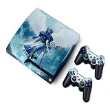 Final FatasyPS3 Playstation 3 Slim Protector Skin Decal Sticker (3 pieces included: 1 piece for the Game Console and 2 pieces for controllers)