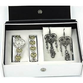 Suisseralph Ladies Watch, Bracelet and Earrings