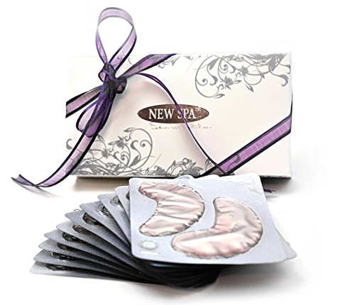 Toning Anti-Age Collagen Eye Mask with Red Wine Extract *VALUE PACK* 10 pairs of Re-usable Collagen Hydrating Under the Eye Patches