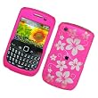BlackBerry Curve 3G 9300 (T-Mobile) & Gemini Curve 8520 & 8530 Snap-On Protector "Aloha Flowers Pink" Design