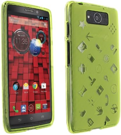 Droid Maxx Case, Cruzerlite Experience TPU Case (EXP Case) Compatible for Motorola Droid Maxx (Late 2013)  - Green