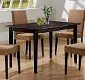 Furniture online: Coaster Hyde Rectangular Casual Dining Leg Table in Cappuccino