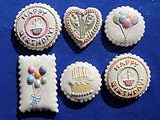 Birthday Springerle Cookie Gift Tin