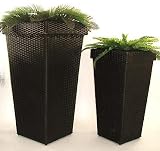 Eigenschaften AE Trade  / Blumenkübel Pflanzkübel Pflanzgefäße Übertöpfe Blumentöpfe Polyrattan