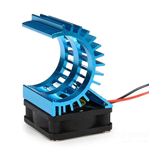 Imagen 3 de [Envio GRATIS] de aluminio del disipador de calor ventilador de refrigeración para el Motor RC // Aluminum Heat Sink Cooling Fan For RC Motor