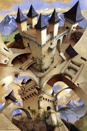 CASTLE OF ILLUSION Poster Print by Irvine Peacock, 24x36 Poster Print by Irvine Peacock, 24x36 Poster Print by Irvine Peacock, 24x36