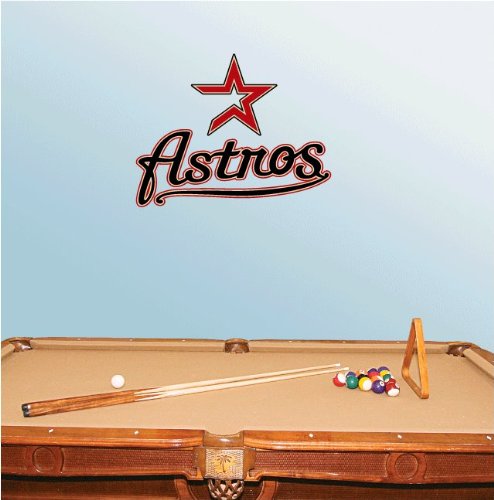 Houston Astros MLB Baseball Wall Decor Sticker 25