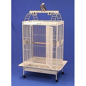 Lani Kai Lodge Playtop Bird Cage – Black Vein