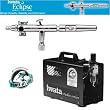 IWATA ECLIPSE HP-SBS AIRBRUSH SYSTEM WITH POWER JET LITE AIR COMPRESSOR