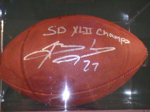Brandon Jacobs New York Giants Coa Signed Autographed Full Size Game Ball Football