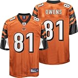 Reebok Cincinnati Bengals Terrell Owens Replica Alternate Jersey XX Large