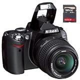 Photo : Nikon D40 6.1 Megapixel Digital SLR Camera 3X Zoom Kit Outfit, with 18-55mm f/3.5-5.6G ED II AF-S DX Zoom Nikkor Lens - USA Warranty, & SanDisk 2 GB, 60x Speed Ultra II Secure Digital Memory Card