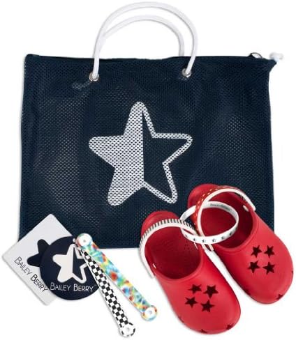 Bailey Berry BB STARS Red Kid's Shoes (Baby/Toddler/Little Kid) (4-5 M US Baby)