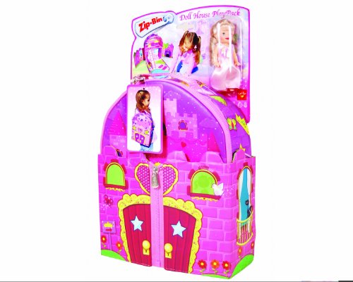Neat-Oh! ZipBin Doll House Bring-Along Backpack (Colors and Styles Of Doll May Vary)