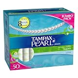 Tampax Pearl  Super, 50 count Boxes