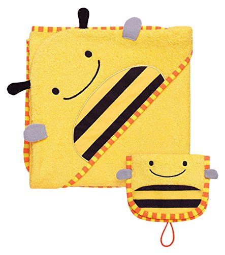Skip hop zoo towel and mitt sets, brooklyn bee