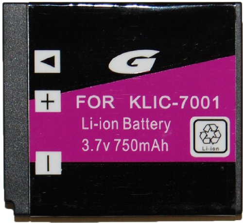 Bilora GPI 679 Li-Ion Akku f&uuml;r Kodak KLIC 7001+ Praktica KLIC 7001 Preisvergleich
