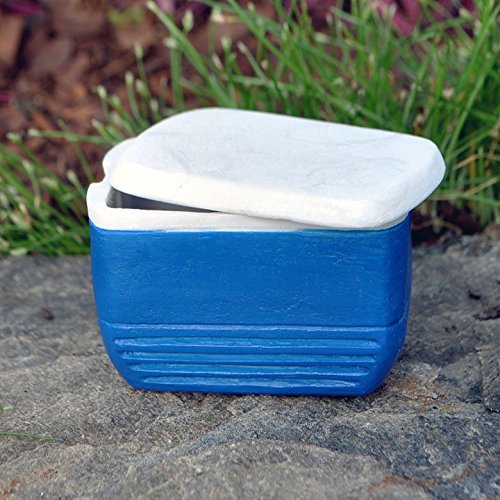 Miniature Fairy Garden Cooler, Blue