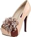 Mojo Moxy Women's Poppy Platform Pump,Beige,8 M US