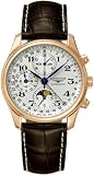LONGINES Watch:Longines Master Complications 18k Solid Rose Gold Mens Watch L2.673.8.78.5