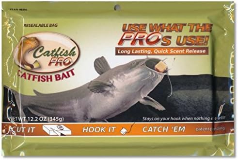 Catfish Pro Original Catfish Bait Trotline Jug Rod and Reel Fishing Drifting No Dip No Dough No Punch and No Stink