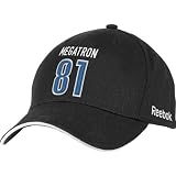 NFL Men's Detroit Lions Calvin Johnson "Megatron" Adjustable Hat (Black, One Size Fits All)