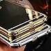 For iPhone 6 Case,JANDM 304 Stainless Steel Ultra-thin Mirror Metal Case Cover for Apple iPhone 6 4.7inch (Rose Gold)