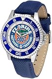 Florida Gators 2007 Champion Competitor Leather Mens NCAA Watch