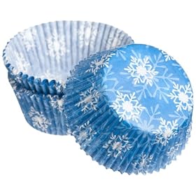 Snowflake Baking Cups