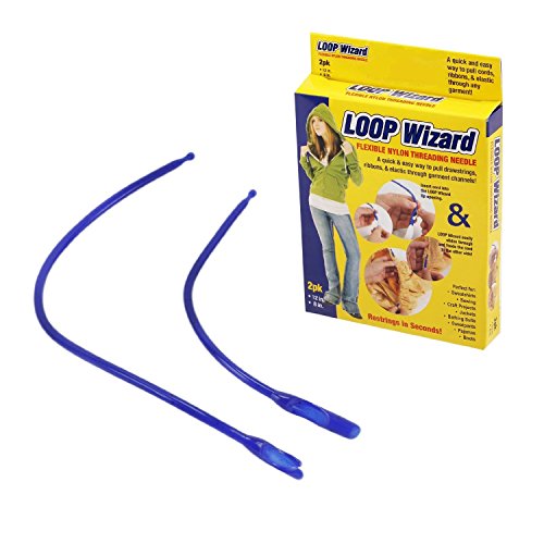Loop Wizard Flexible Nylon Threading Needle - 2 count