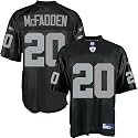 Darren McFadden Jersey: Reebok Black Replica #20 Oakland Raiders Jersey